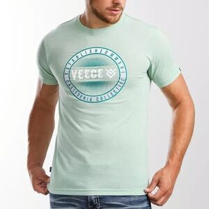 VEECE Men's Target T-Shirt Graphic Logo Front In Kiwi Size Small